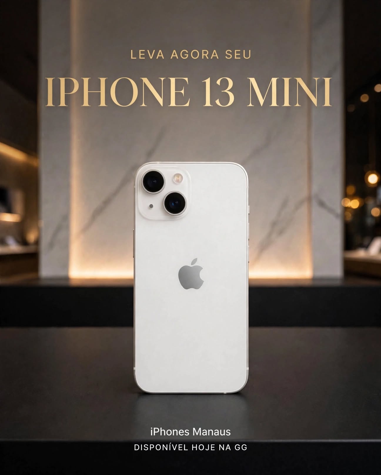 iPhone 13 Mini — disponível na GG iPhones, Manaus